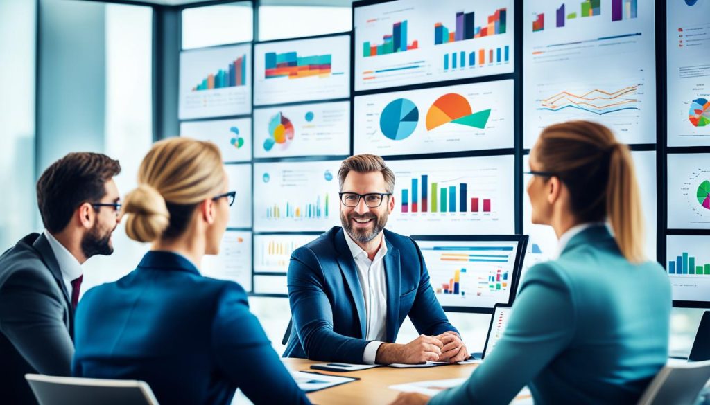 data-driven decision-making inside a boardroom