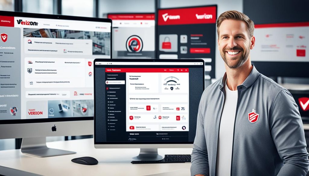 Verizon small business website